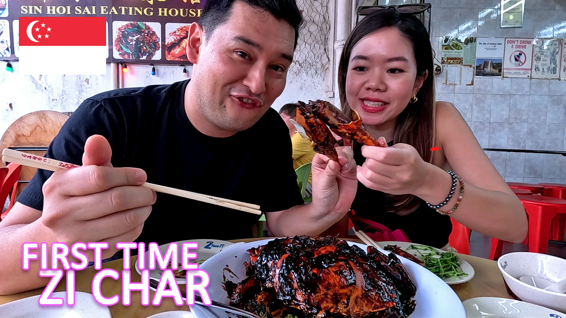 Singapore’s Black Pepper Crab & Local Zichar Cuisine